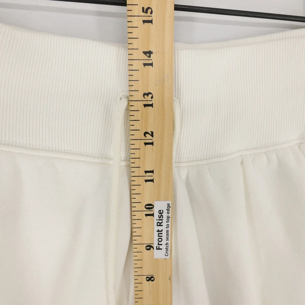 Nike Phoenix Fleece Sweatpants Womens XL Off White High Waisted Oversized